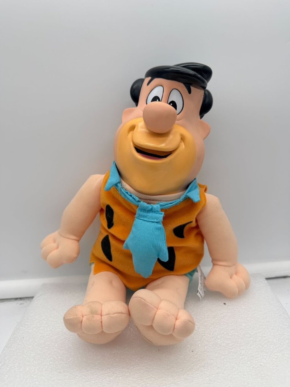 Vintage Mattel Inc Fred Flintstone Doll with Rubber Head